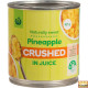 Woolsworths Pineapple Crushed in Juice 425g