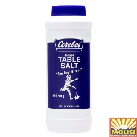 Cerebos Iodised Table Salt 700g