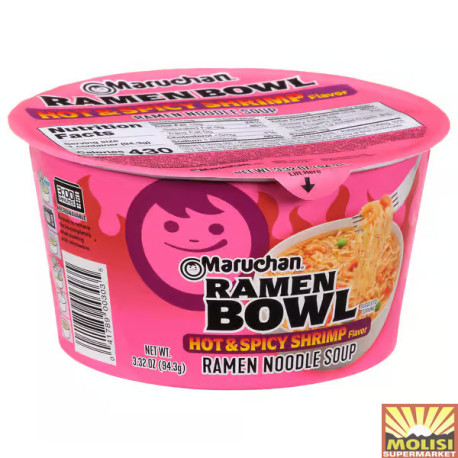 Maruchan Ramen Bowl Hot & Spicy Shrimp 94.2g