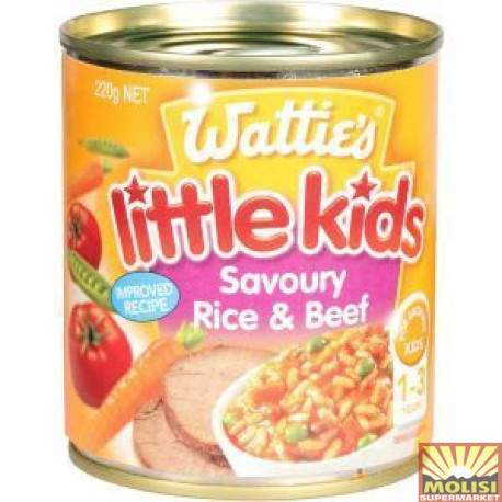 Watties Little Kids Savoury Rice & Beef 220g