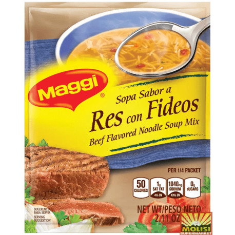 Maggi Beef Flavoured Noodle Soup 64g