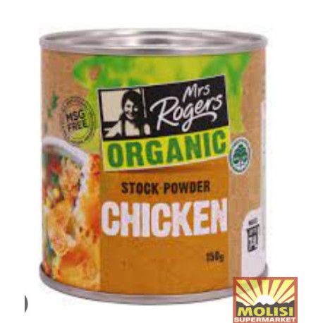 Mrs Rogers Organic Chicken Stock Powder 150g