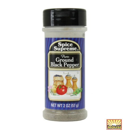 Spice Supreme Pure Ground Black Pepper 57g