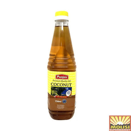 Punjas Premium Quality Coconut Cooking Oil 750ml