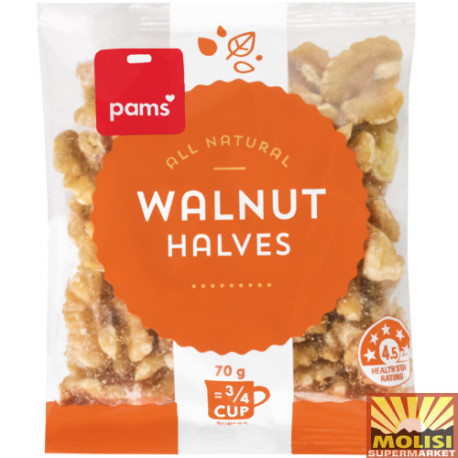 Pams Walnut Halves 70g