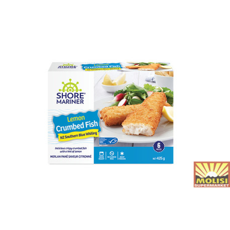 Shore Mariner Lemon Crumbed Fish 425g