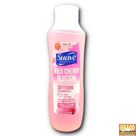 Suave Shampoo Wild Cherry 665ml