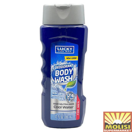 Lucky Body Wash Cool Water 355ml