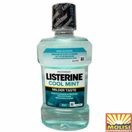 Listerine Mouth Wash Cool Mint Mild Taste 250ml