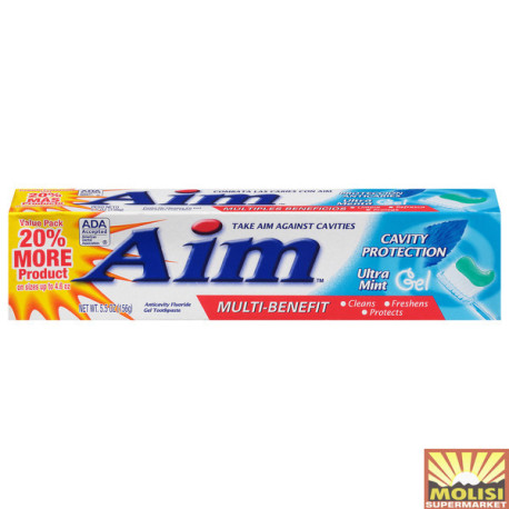 Aim Toothpaste Ultra Mint 156g