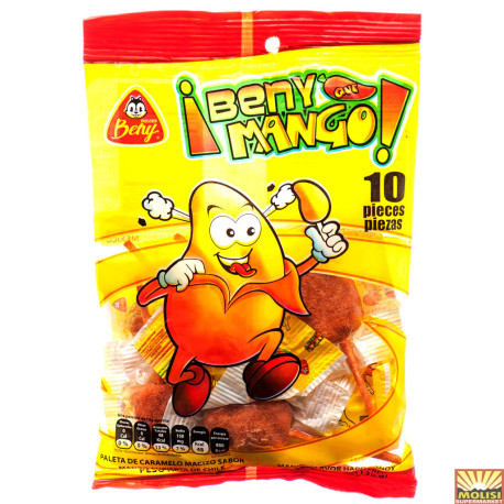 Beny Mango Hard Candy 10 Pieces 130g